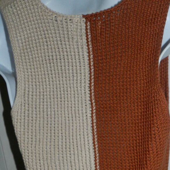 FRANCESCA'S JUN & IVY WOMENS 2 TONE KNIT S BNWT!🆕⌚📦🏃💨🚚 - Picture 7 of 15